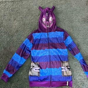 Fortnite Boys sweatshirt with full face hood